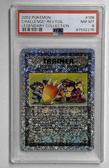 V1103: 2002: CHALLENGE!-REV.FOIL: 106/110: LEGENDARY COLLECTION: PSA 8: NM-MT: 87502276